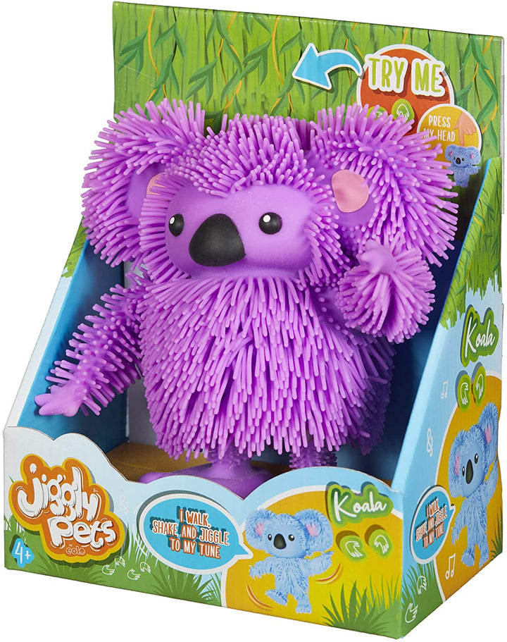 Jiggly Pets Koala - Purple, JP007-PU