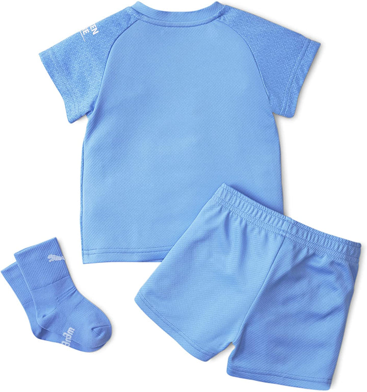 PUMA MCFC Home BABYKit with Sponsor Logo with Socks with Hanger