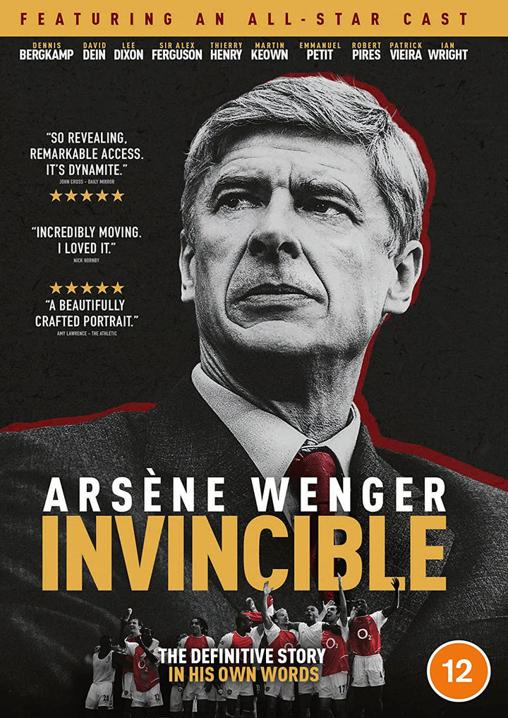 Arsène Wenger: Invincible [DVD] [2021] - [DVD]