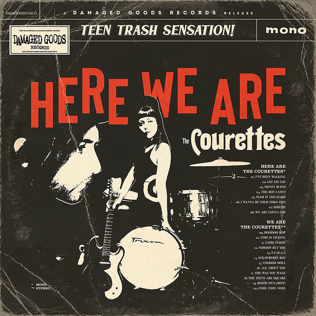 The Courettes - Here We Are The Courettes [Audio CD]