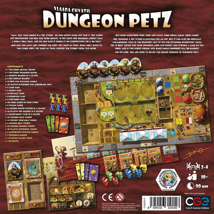 Dungeon Petz Board Game