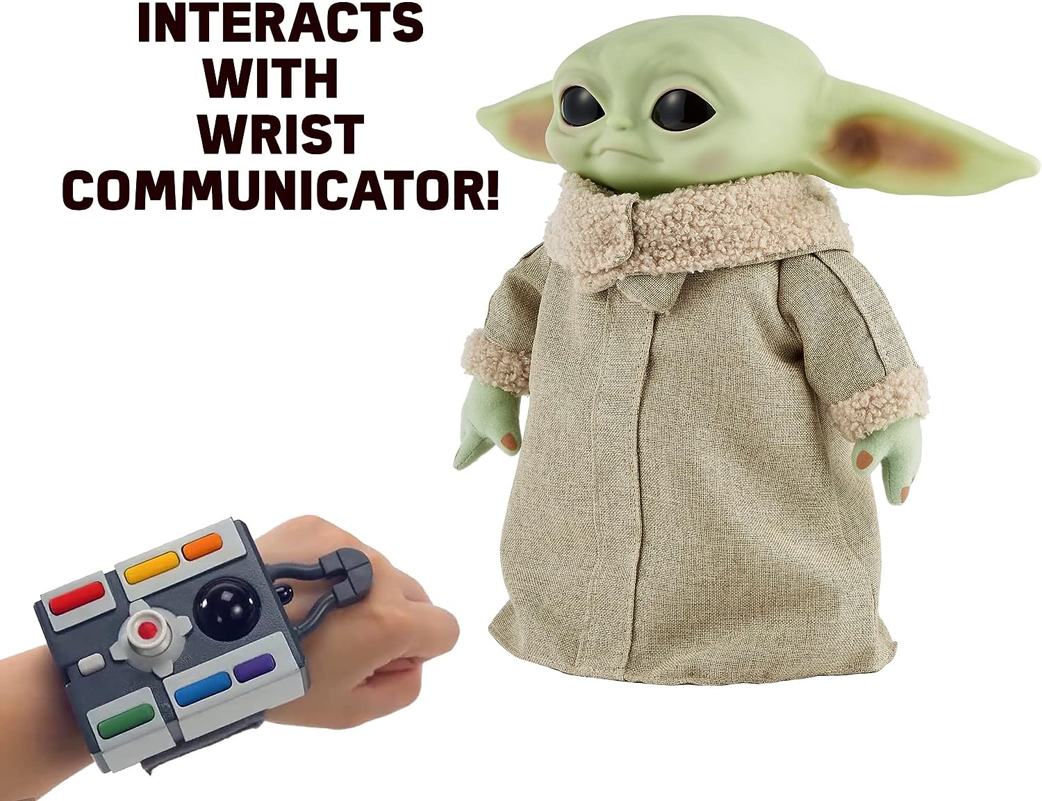 Star Wars Grogu 12-in Plush Motion RC Toy - Remote Control The Child from The Mandalorian 10