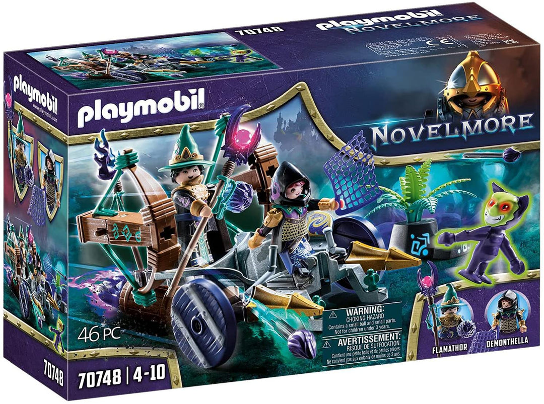 Playmobil Novelmore 70748 Violet Vale - Carro de captura de demonios, para niños a partir de 4 años