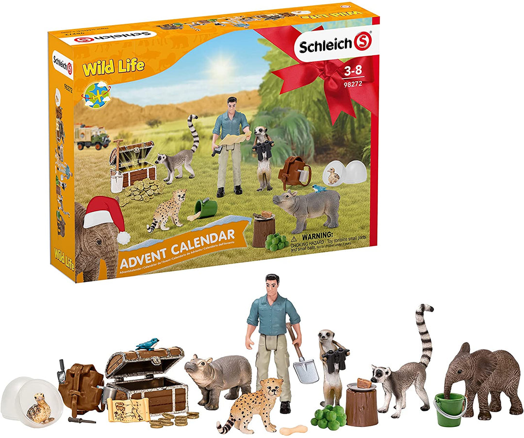 Schleich 98272 Wild Life Advent Calendar 2021