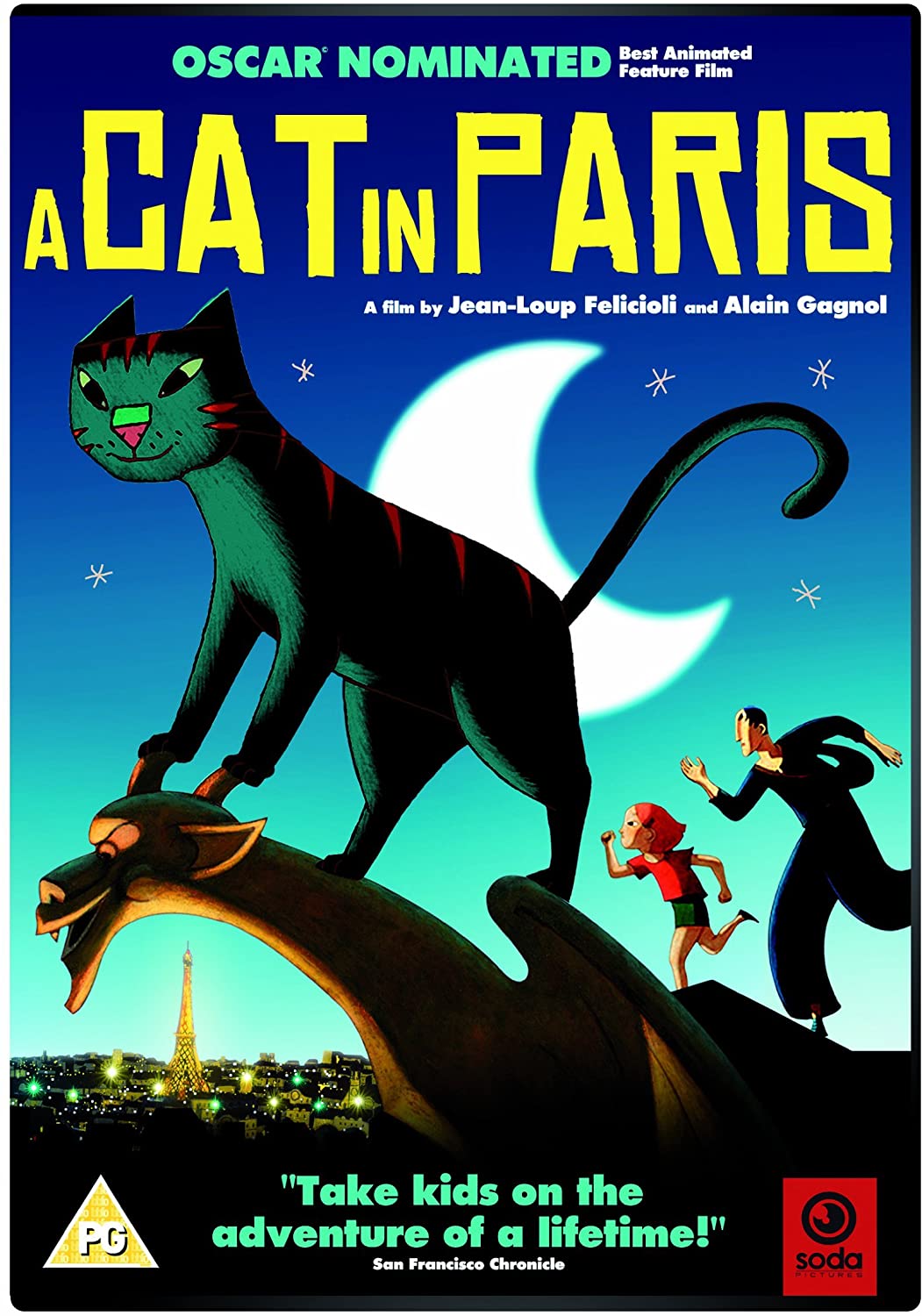 A Cat in Paris - Family/Adventure [DVD]