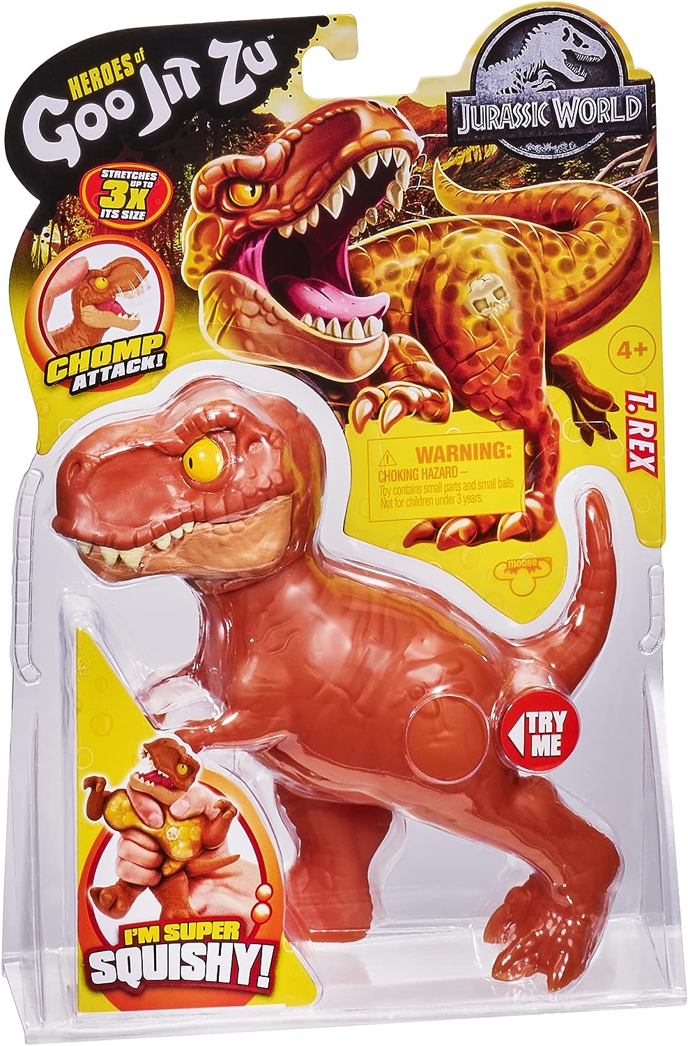 Heroes of Goo Jit Zu JURASSIC WORLD T-REX 41304