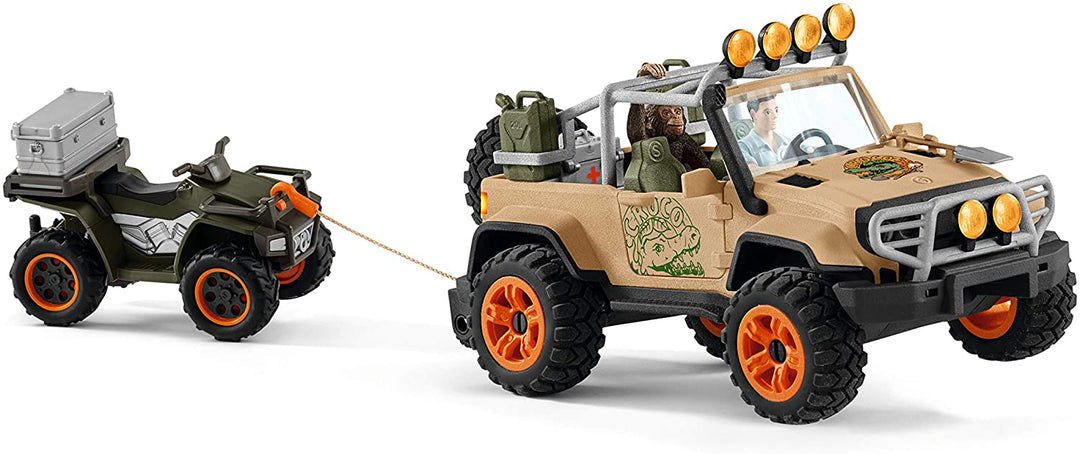 Schleich Wild Life 42410 4x4 Fahrzeug mit Seilwinde