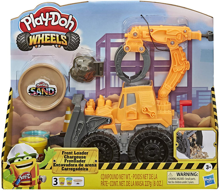 Play-Doh Wheels Frontlader-Spielzeug-LKW für Kinder ab 3 Jahren mit ungiftigem