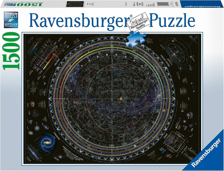 Ravensburger Karte des Universums, 1500-teiliges Puzzle für Erwachsene und Kinder