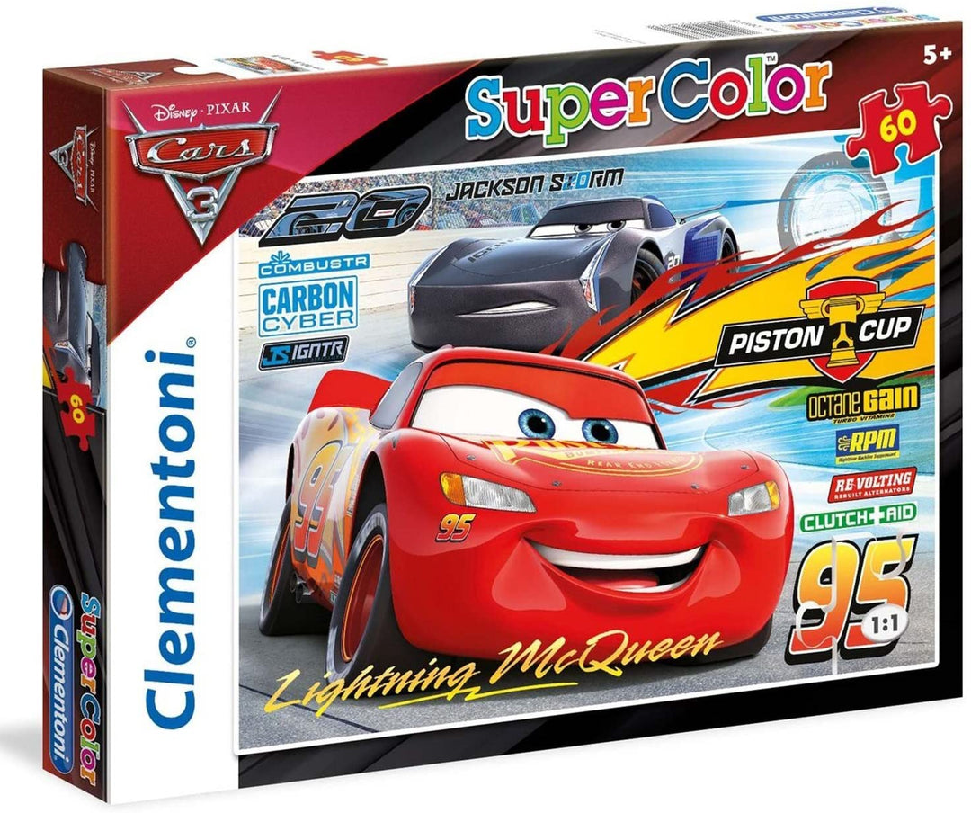 Clementoni 26973, Disney Cars-Puzzle für Kinder – 60 Teile, ab 5 Jahren