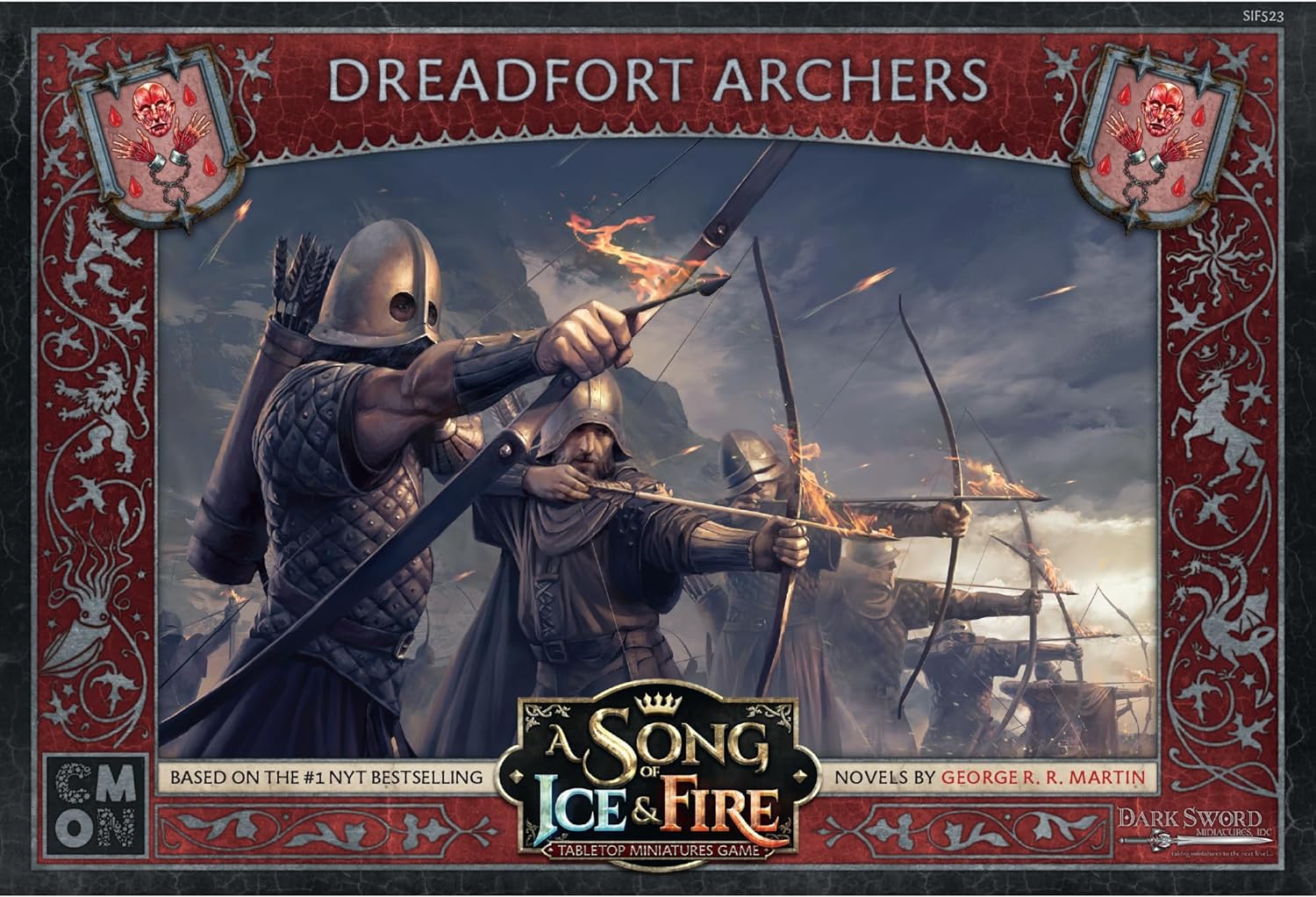 CMON, Das Lied von Eis und Feuer: Tabletop-Miniaturenspiel, Dreadfort Archers Unit Box 3