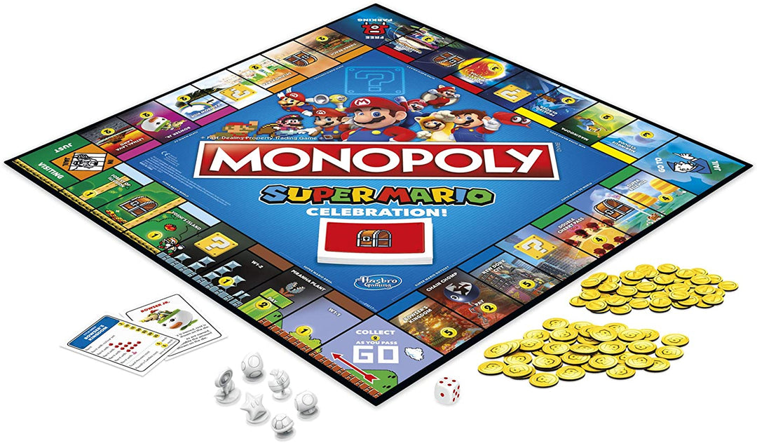 Gioco da tavolo Monopoly Super Mario Celebration Edition