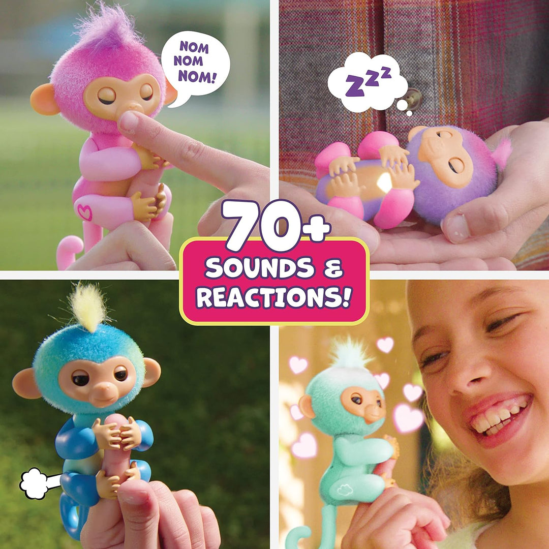 Fingerlings Monkey Teal Ava