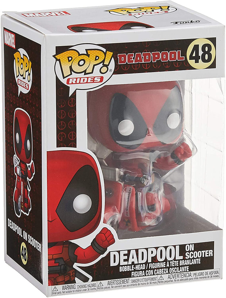 Deadpool sullo scooter Funko 30969 Pop! Vinile #48