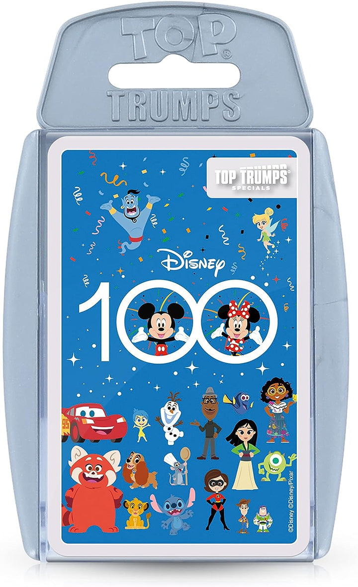 Top Trumps Disney's 100 Specials Kartenspiel, feiern und spielen Sie mit 30 Ihrer Freunde