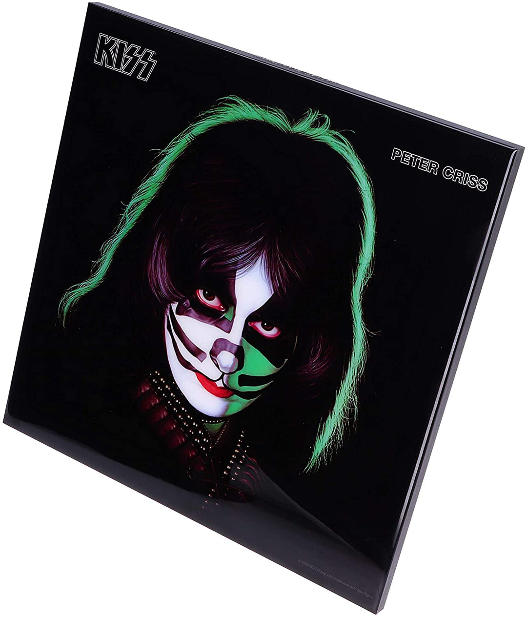 Nemesis Now Officially Licensed KISS Peter Criss Crystal Clear Art Picture