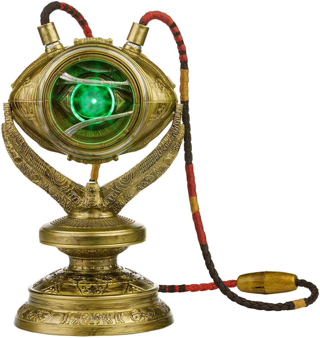 DR. STRANGE Marvel Legends Series Doctor Strange Premium-Rollenspiel Eye of Agamotto Elektronischer Talisman für Erwachsene, Fan-Kostüm und Sammlerstück, ab 14 Jahren, mehrfarbig F0221