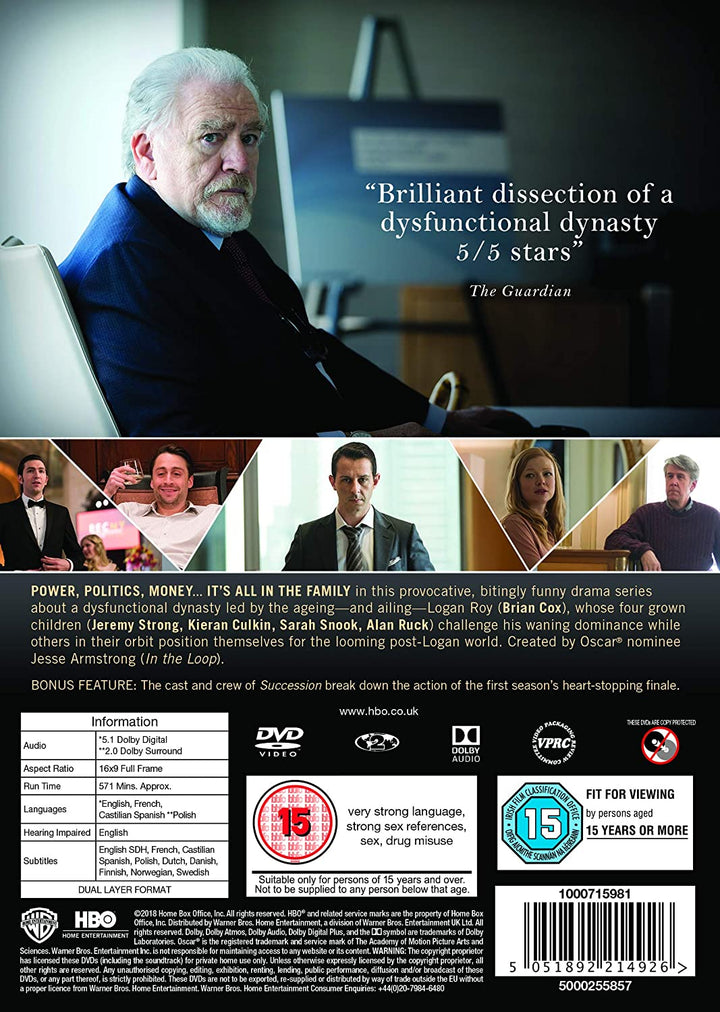 Succession: Season 1 - Satire [DVD]