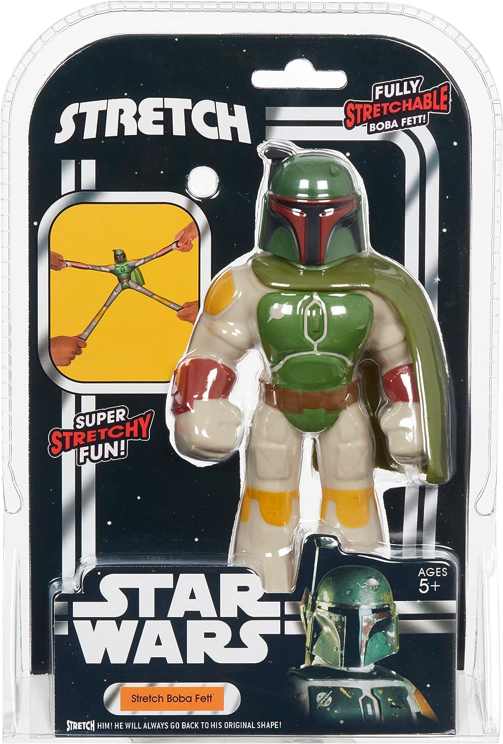 STRETCH STAR WARS BOBA FETT STRETCHSPIELZEUG. Dehnbare Arme, toller Dehnspaß