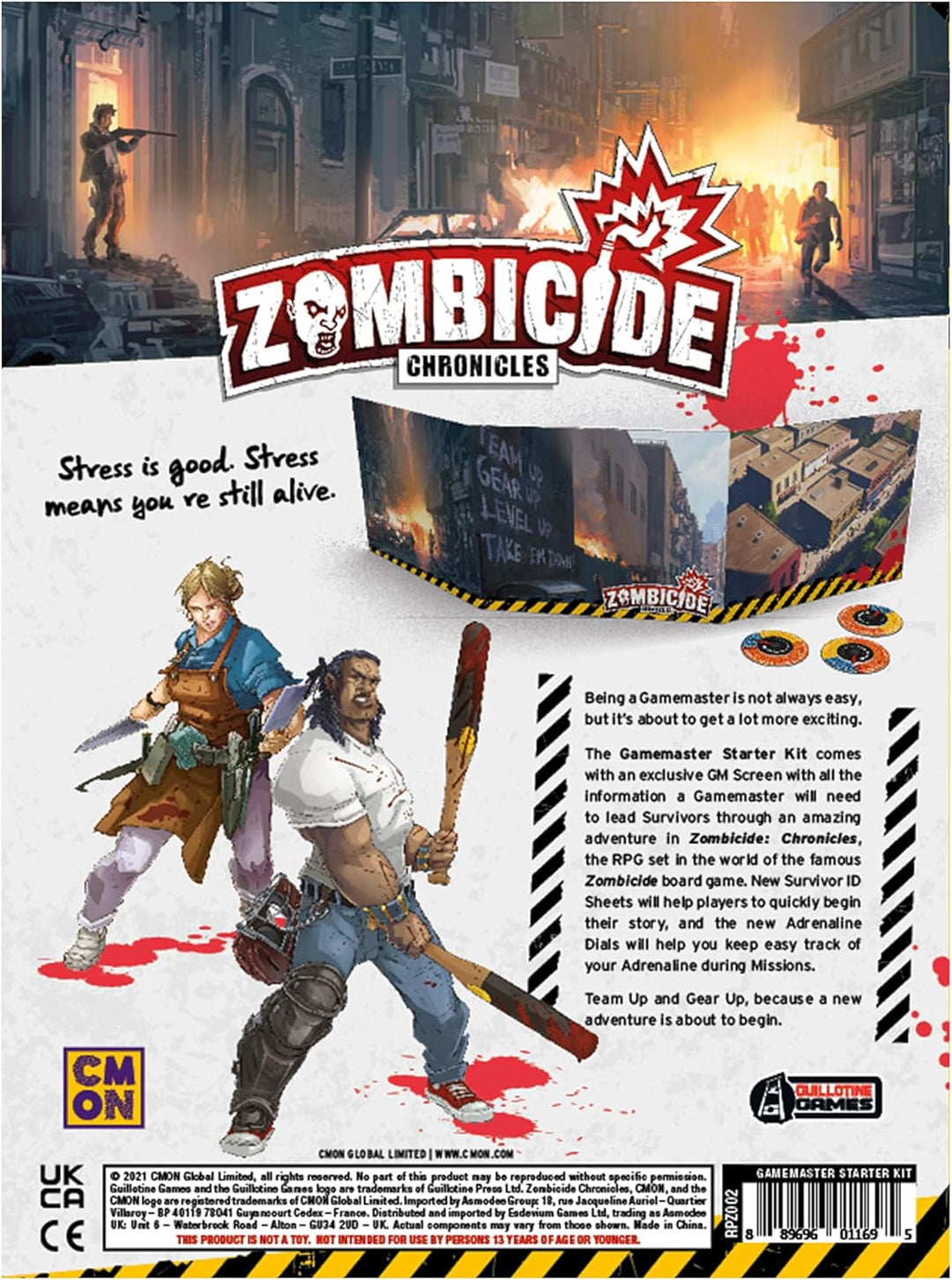 Zombicide Chronicles Das Rollenspiel GameMaster Starter Kit | Strategiespiel