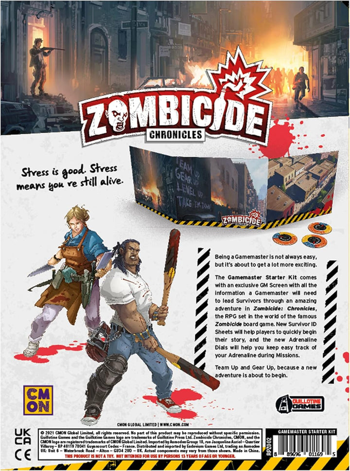Zombicide Chronicles Das Rollenspiel GameMaster Starter Kit | Strategiespiel