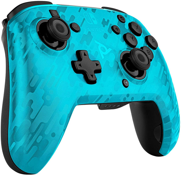 Pdp-Controller Faceoff Deluxe+ Audio Wireless Switch Camo Blue