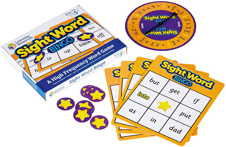 Risorse di apprendimento Somma Palude Addizione e sottrazione Risorse di gioco e di apprendimento Sight Word Bingo