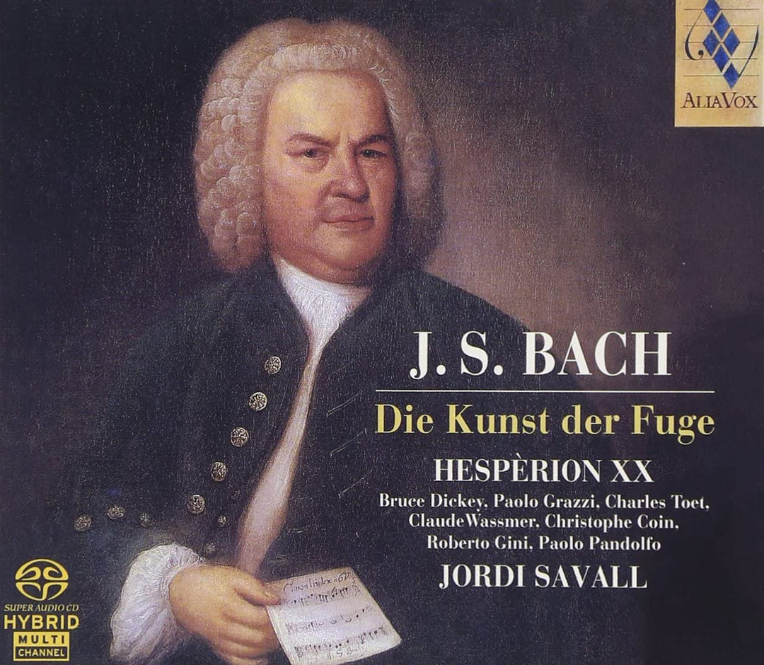 Hesperion Xxi - Jordi Savall - Bach Die Kunst Der Fuge [Audio CD]