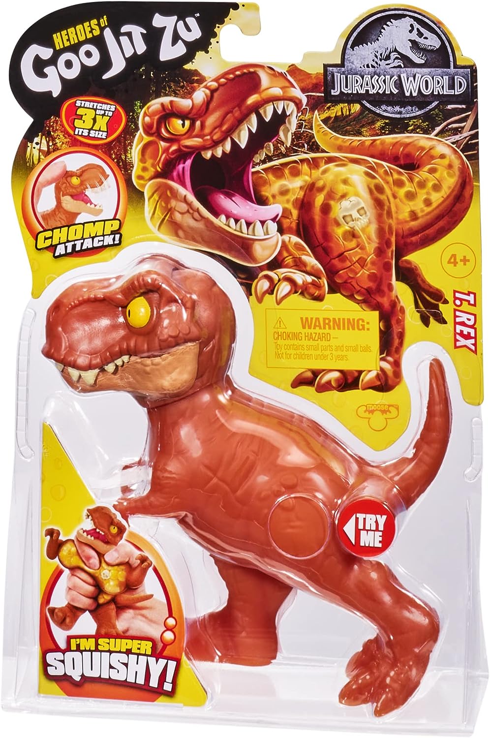 Heroes of Goo Jit Zu JURASSIC WORLD T-REX 41304