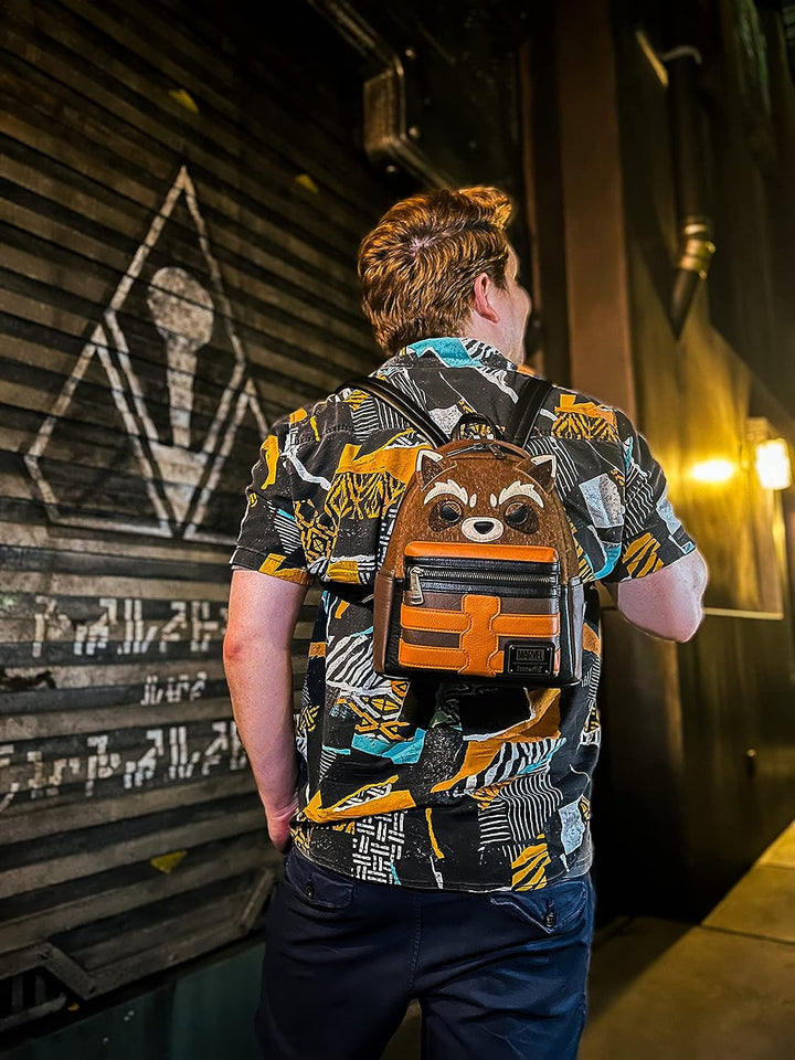 Loungefly Rocket Raccoon Guardians Of The Galaxy Kostüm Cosplay Mini-Rucksack