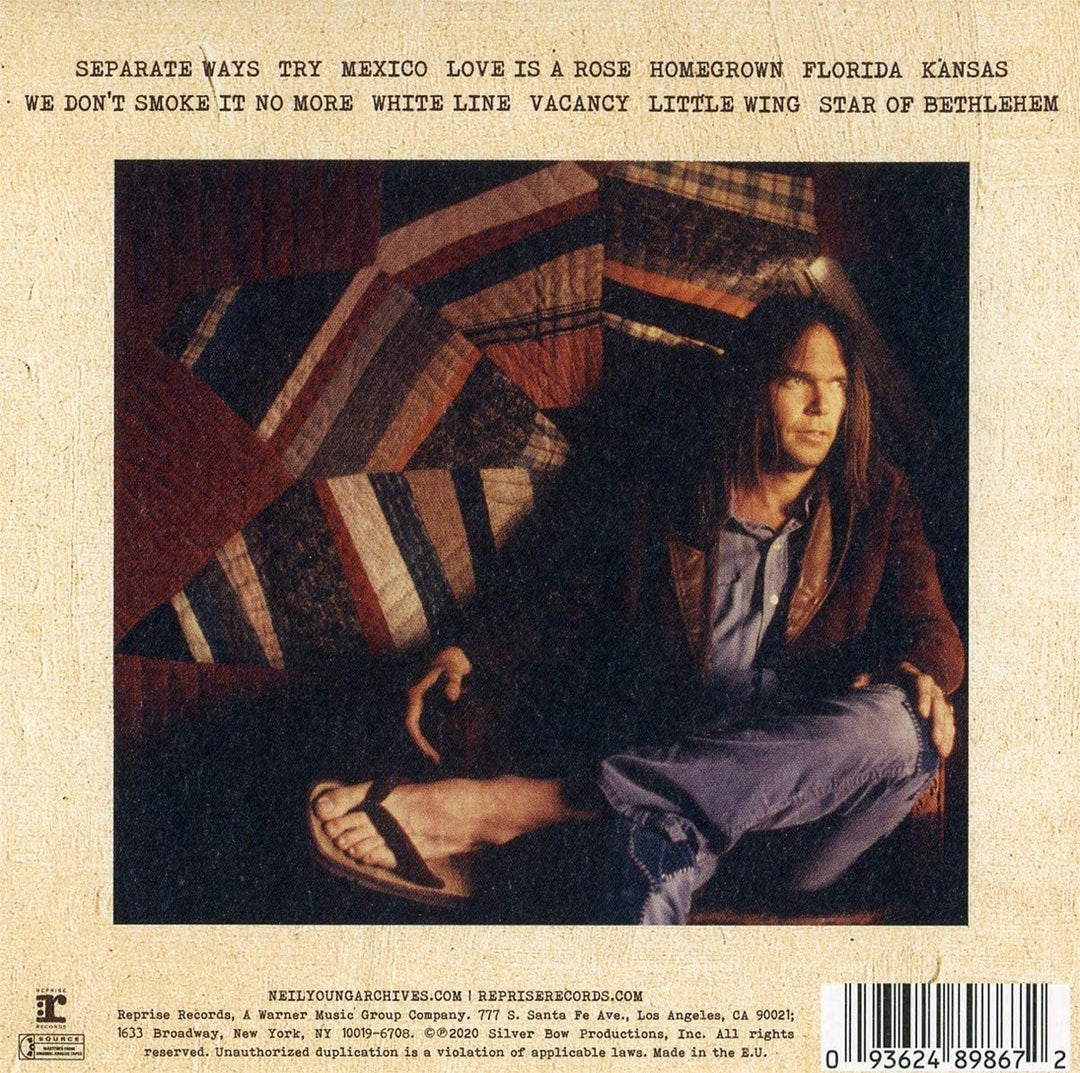 Neil Young - Homegrown [Audio CD]