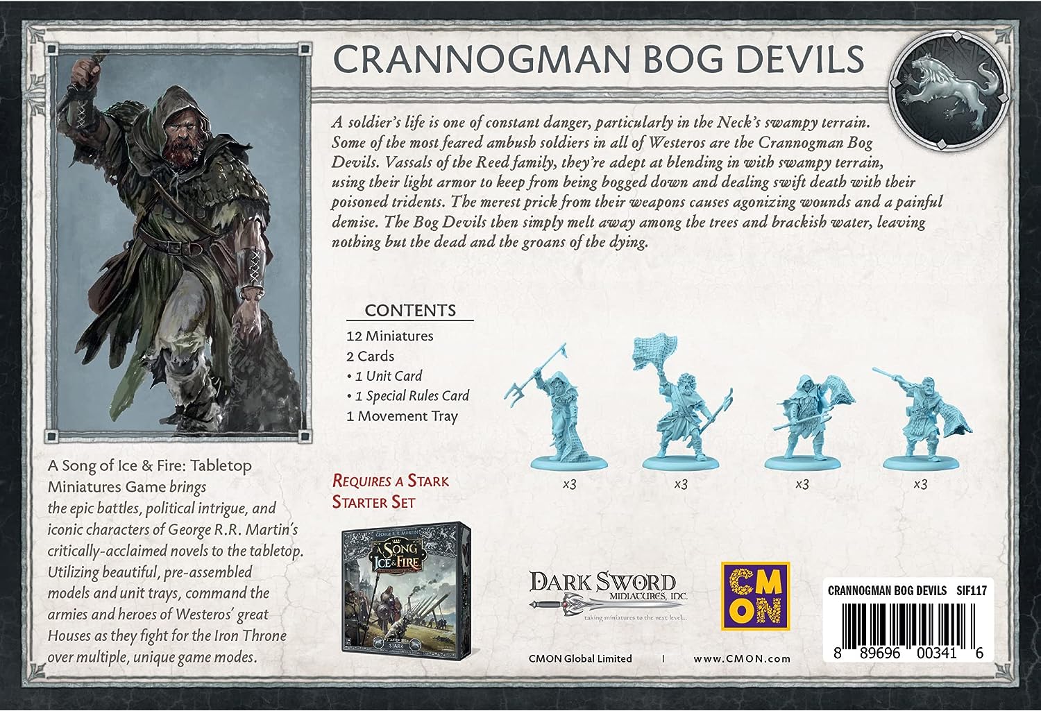 CMON, Das Lied von Eis und Feuer, Crannogman Bog Devils Miniatures 3