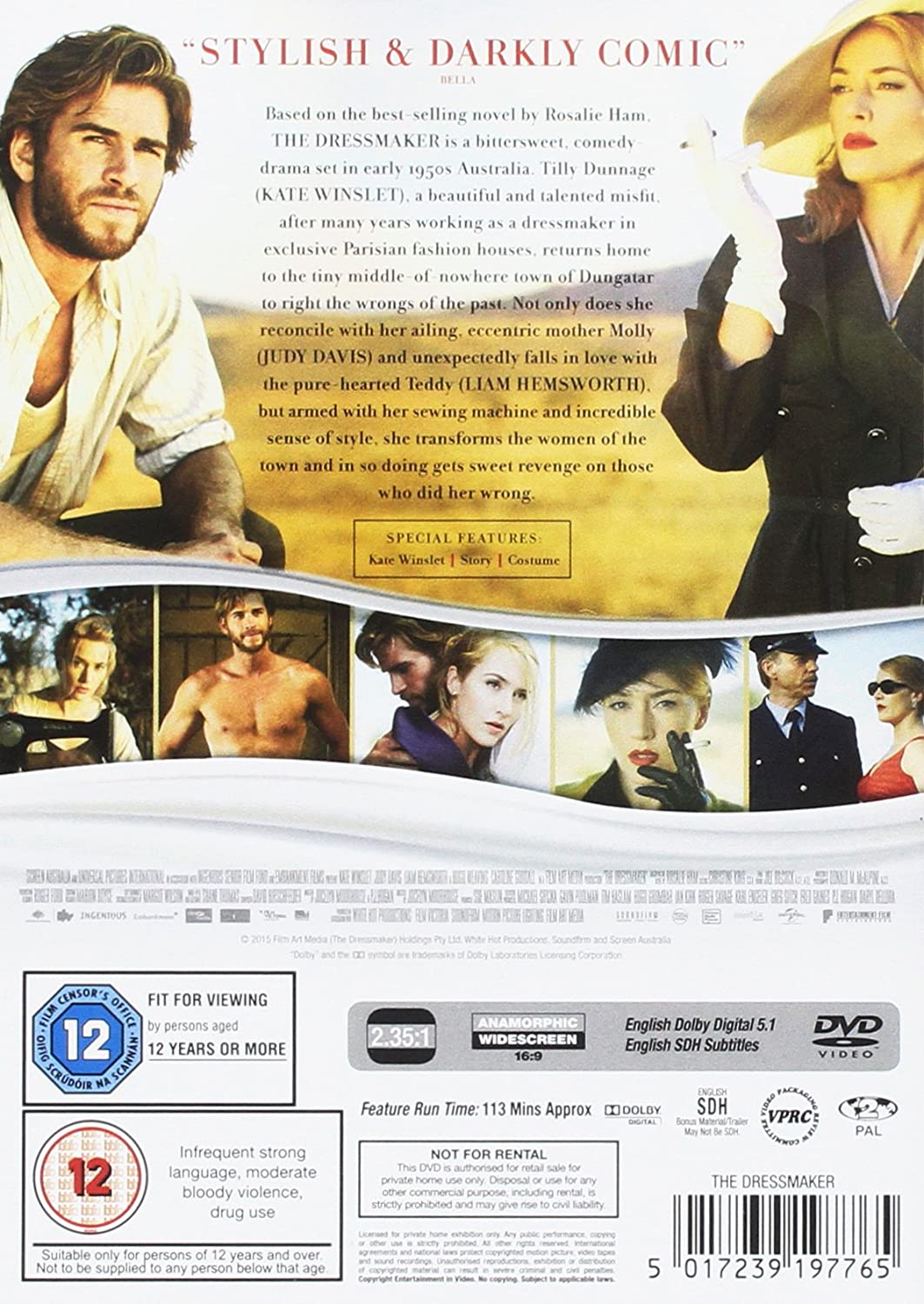 La couturière [DVD] [2017]