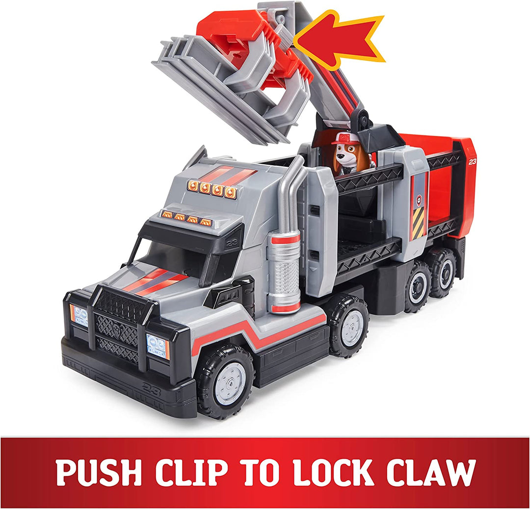 PAW Patrol, Al’s Deluxe Big Truck Toy with Moveable Control Pod, Extendable Claw