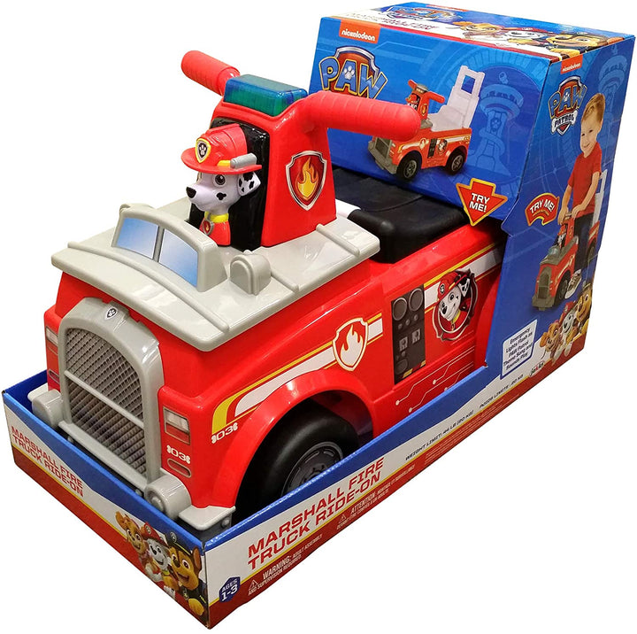 PAW PATROL 95381 Marshell Aufsitzfahrzeug mit Sound, rot