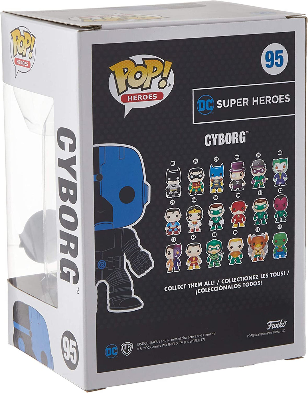 DC Super Heroes Cyborg Exclu Funko 24744 Pop! Vinyl #95