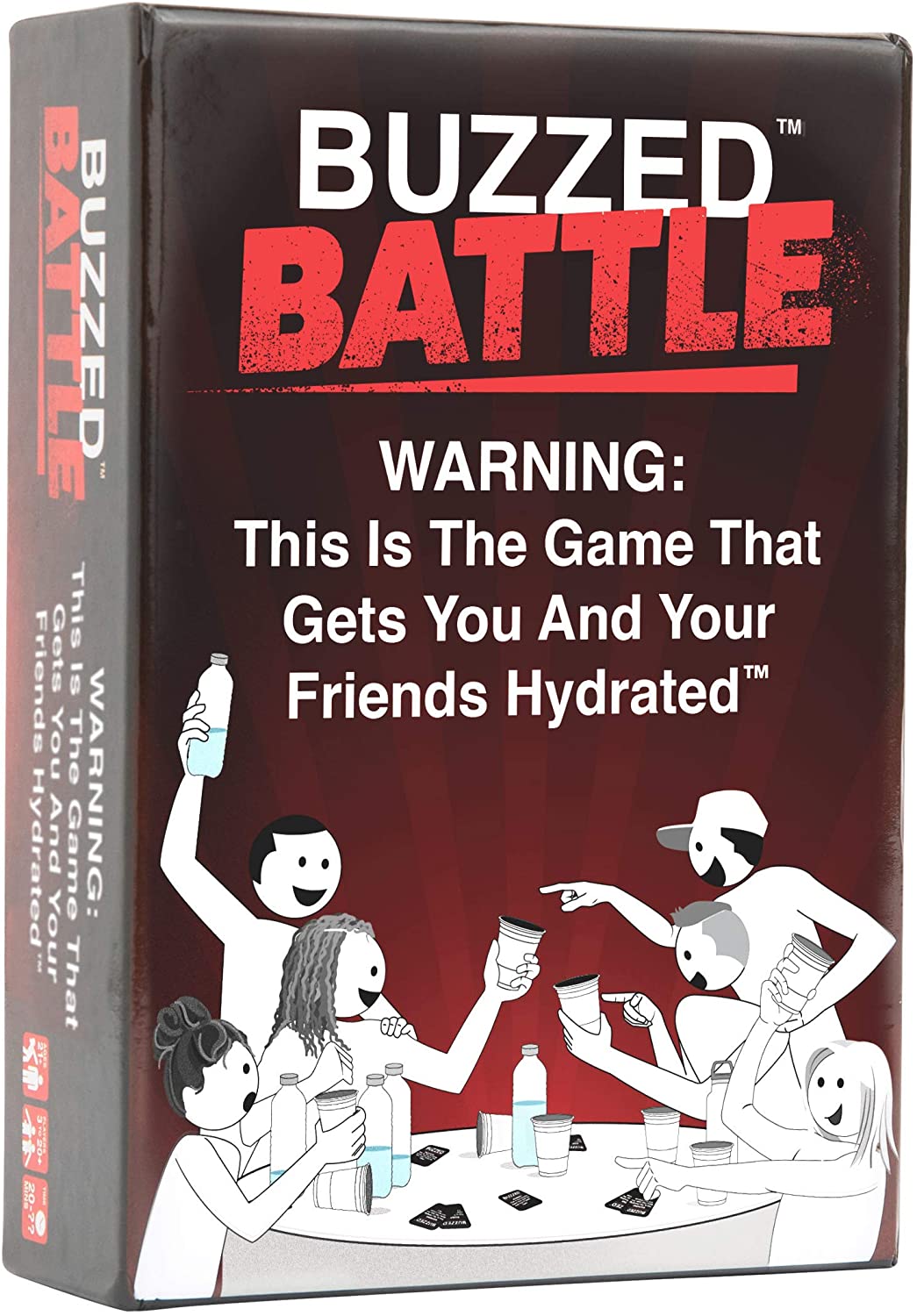 Buzzed Battle - The Hilarious Team Party Game That Will Get You & Your Friends H