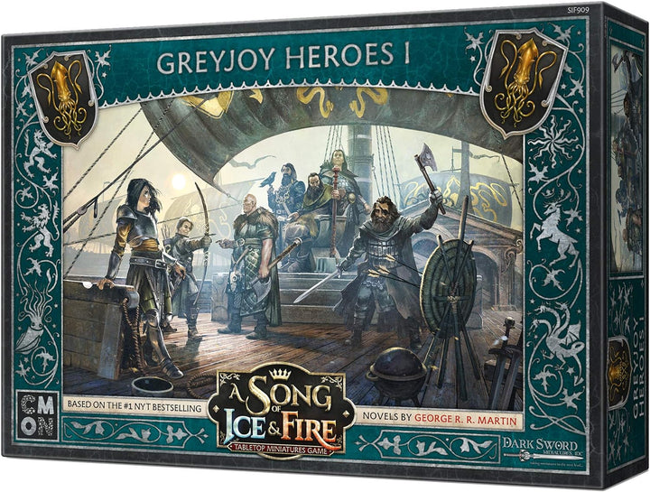 Das Lied von Eis und Feuer: Tabletop-Miniaturenspiel – Greyjoy Heroes #1 Strategy Mi