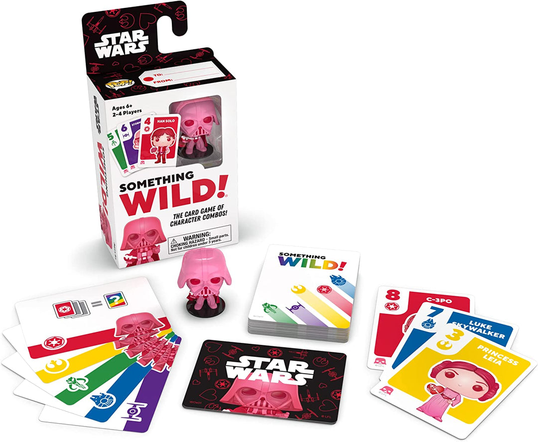 Funko Pop! Etwas Wildes! Star Wars-Klassiker Darth Vader-Spiel – Pink Edition