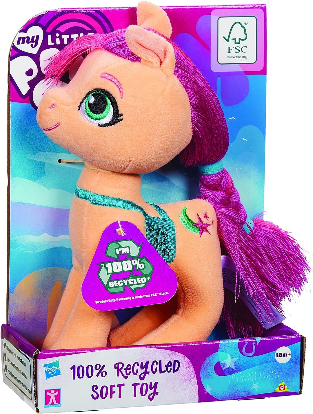 My Little Pony Izzy Eco Soft Toy, 100% Recycled materials, My Little Pony Gift