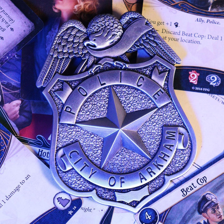 Arkham Horror Limited Edition Replica Police Badge