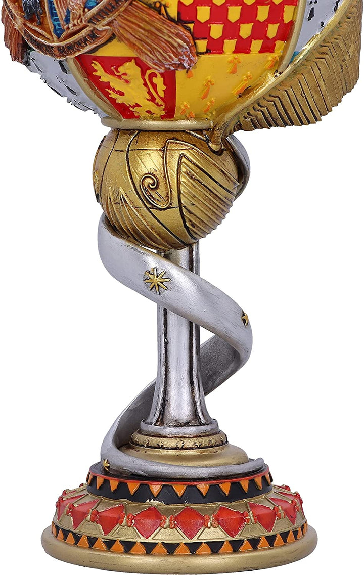 Nemesis Now Harry Potter Golden Snitch Quidditch Sammelkelch, Kunstharz, Gelb, 19,5 cm