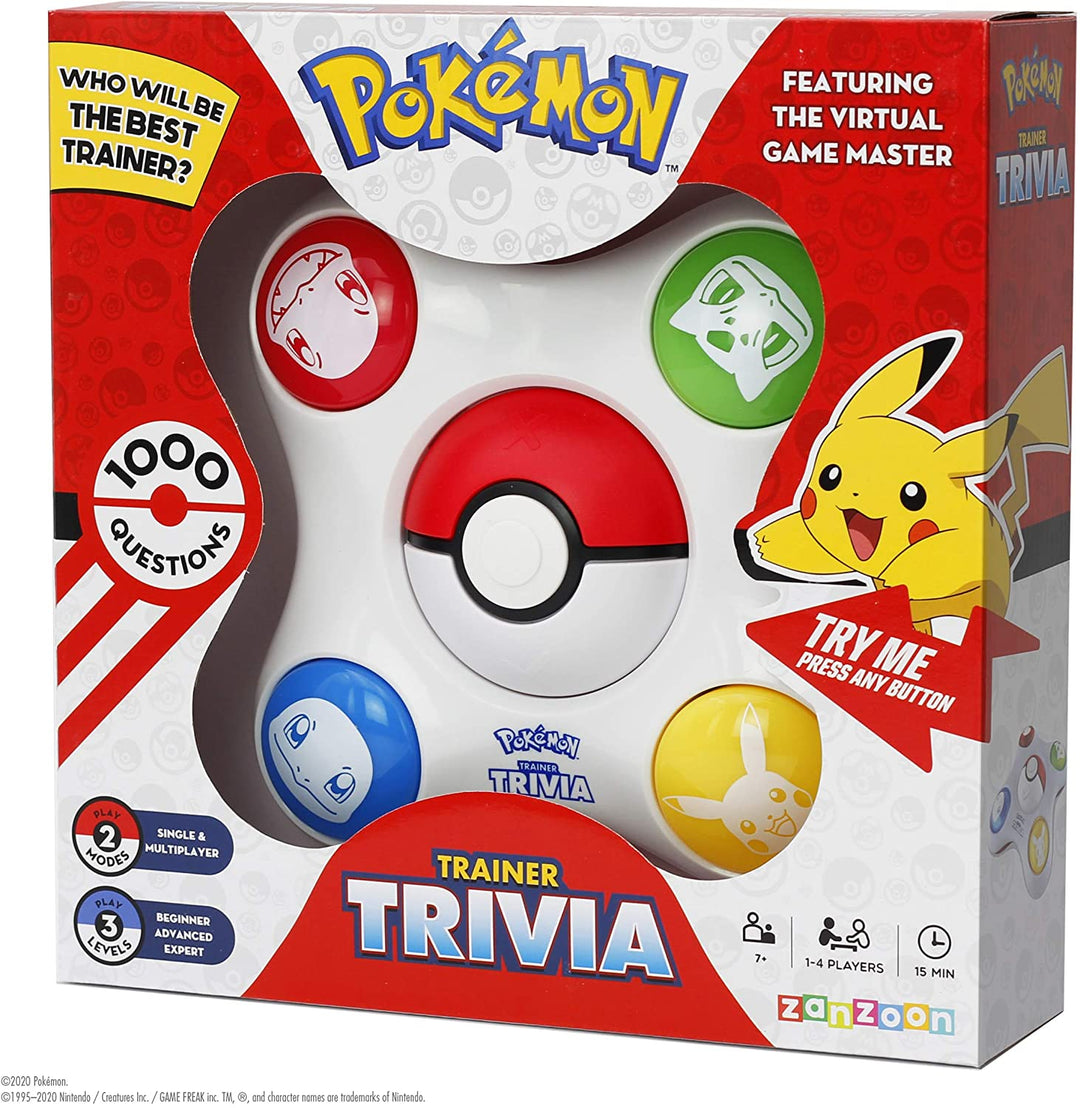 Pokemon 112010 Trainer Trivia Elektronisch Interactief Pokémon-spel