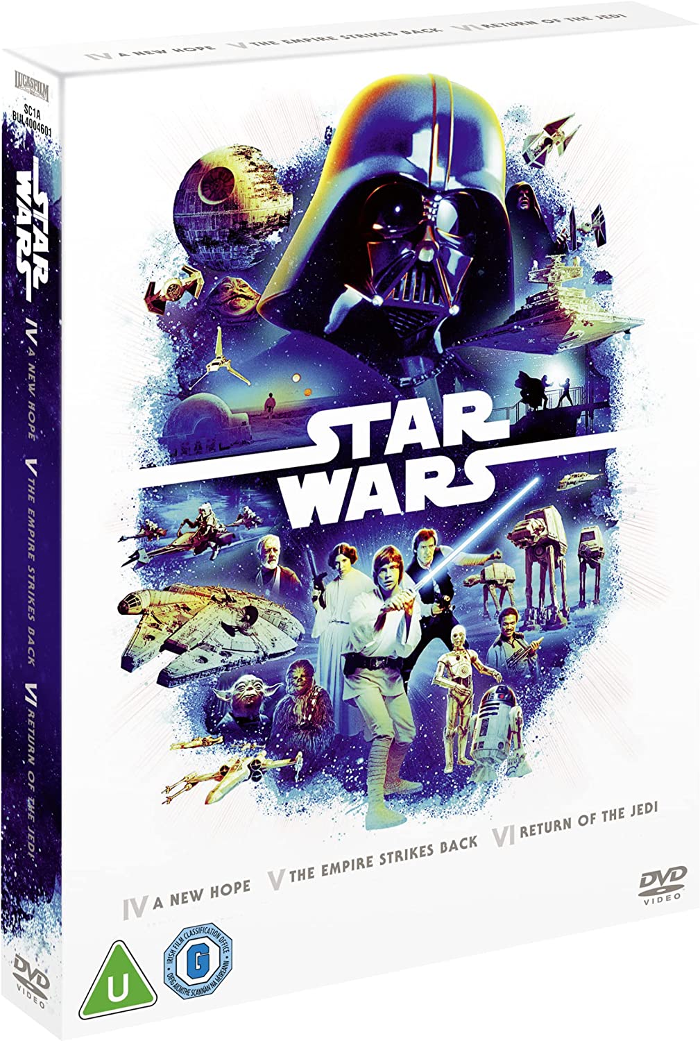 Star Wars Original Trilogy Box Set (Episodes 4-6) [2022] [DVD}