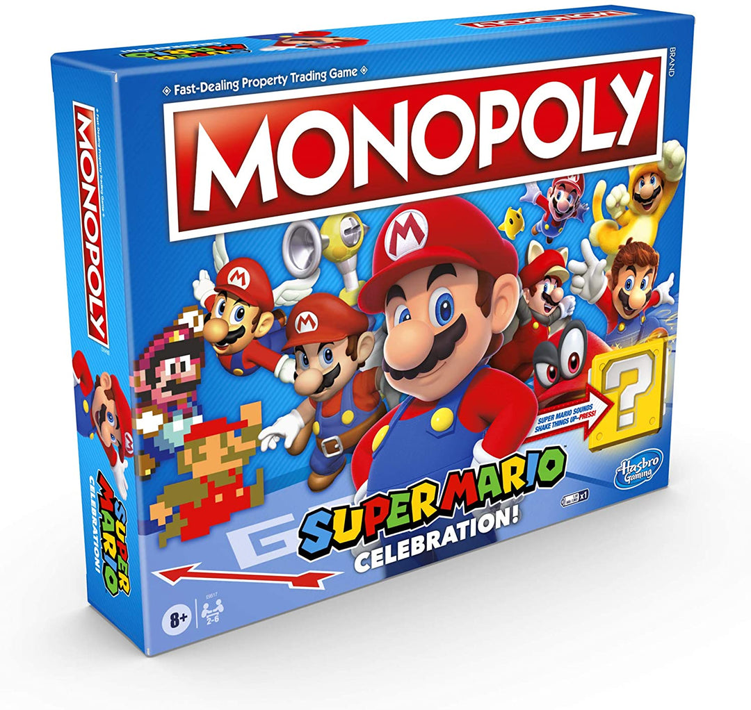 Gioco da tavolo Monopoly Super Mario Celebration Edition