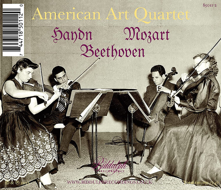 American Art Quartet [American Art Quartet] [Biddulph Recordings: 85011-2] [Audio CD]