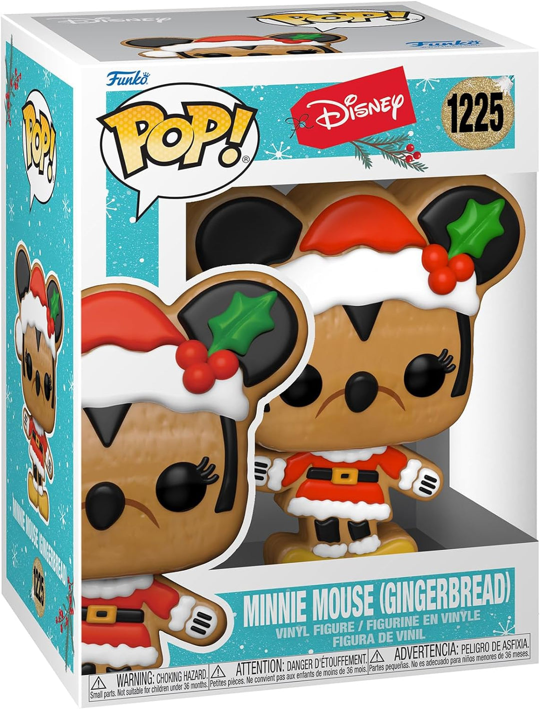 Funko POP! Disney: Holiday - Minnie Mouse - Gingerbread - Collectable Vinyl Figure