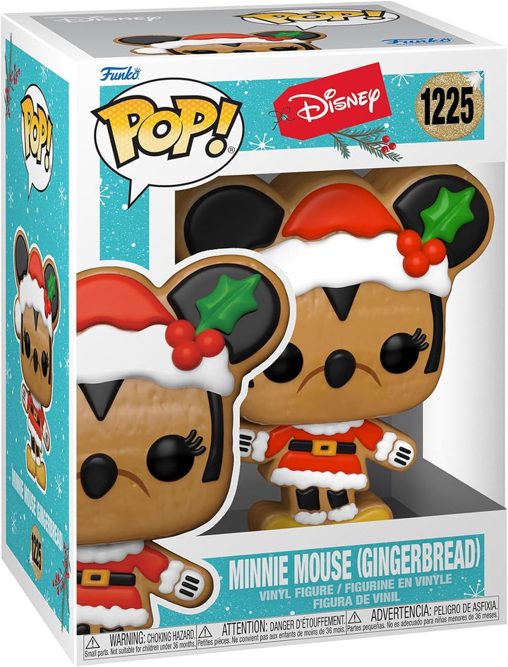 Funko POP! Disney: Holiday - Minnie Mouse - Gingerbread - Collectable Vinyl Figure