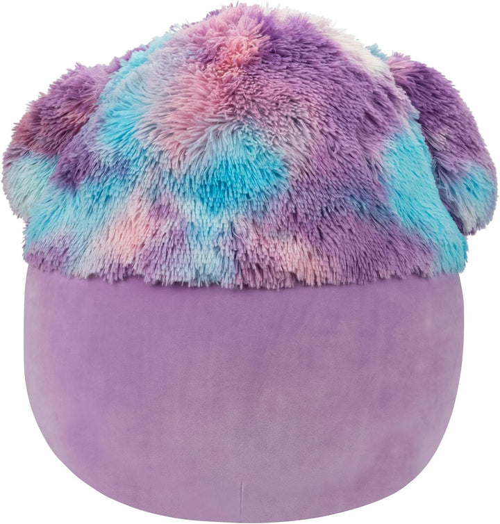 Squishmallows SQCR04218 20" Eden The Purple Bigfoot, Schwarz