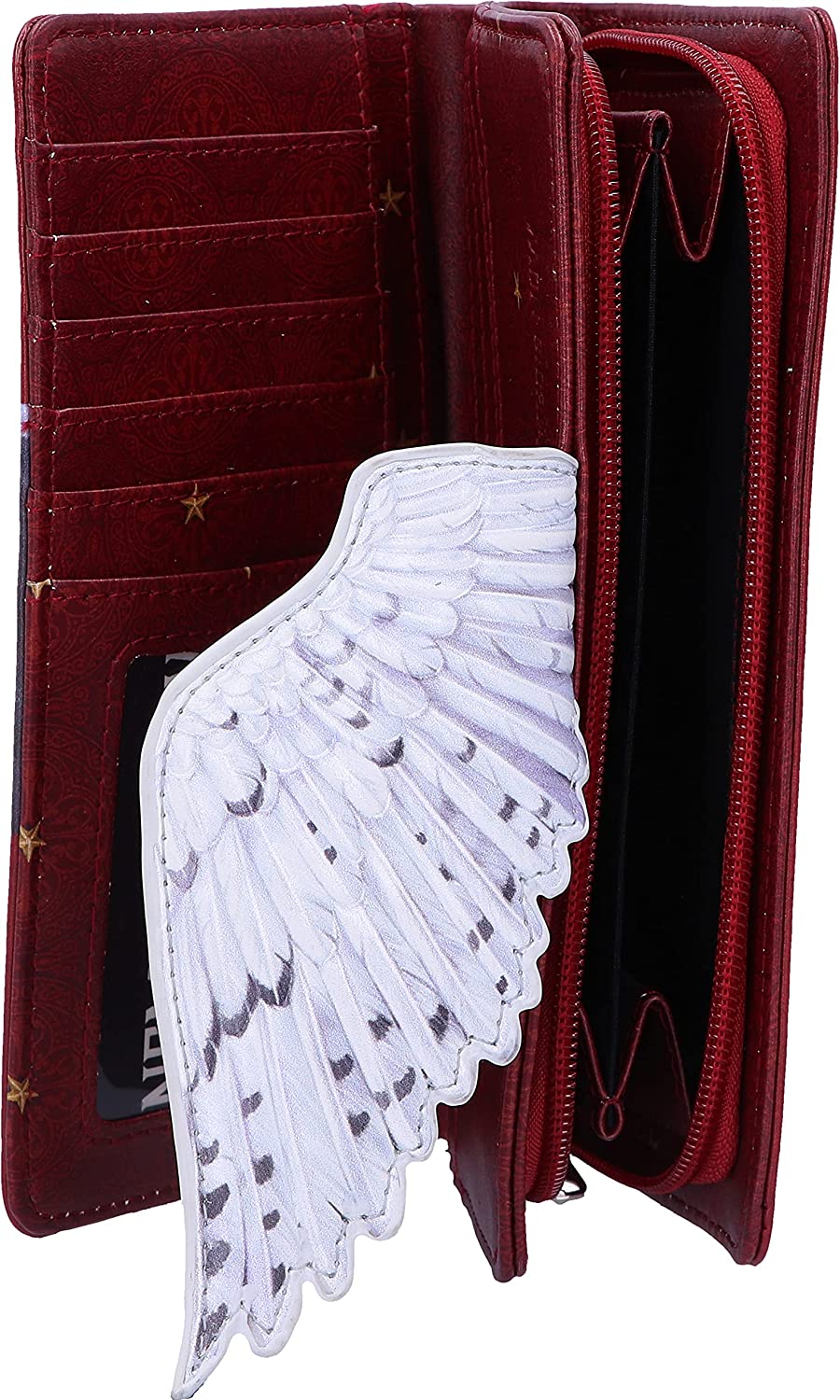 Nemesis Now Magical Flight Embossed Purse 18.5cm, Polyurethane, Red